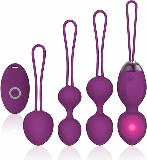 Kegel Exercise Ball Set pelvic floor exercise set 4 kegel balls ben wa balls
