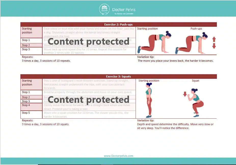 Pelvic floor exercises Afther childbirth expert